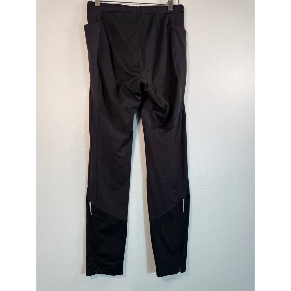 Patagonia Wind Shield Pants Mens S STY24103FA21 Black Drawstring Performance EUC - Picture 3 of 8
